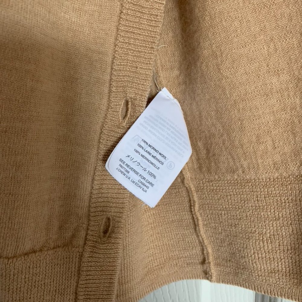 J. Crew Reversible Button-Back Sweater - Picture 4 of 6